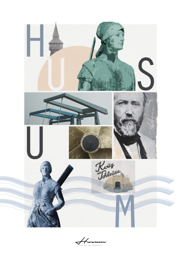 Collage Husum Poster