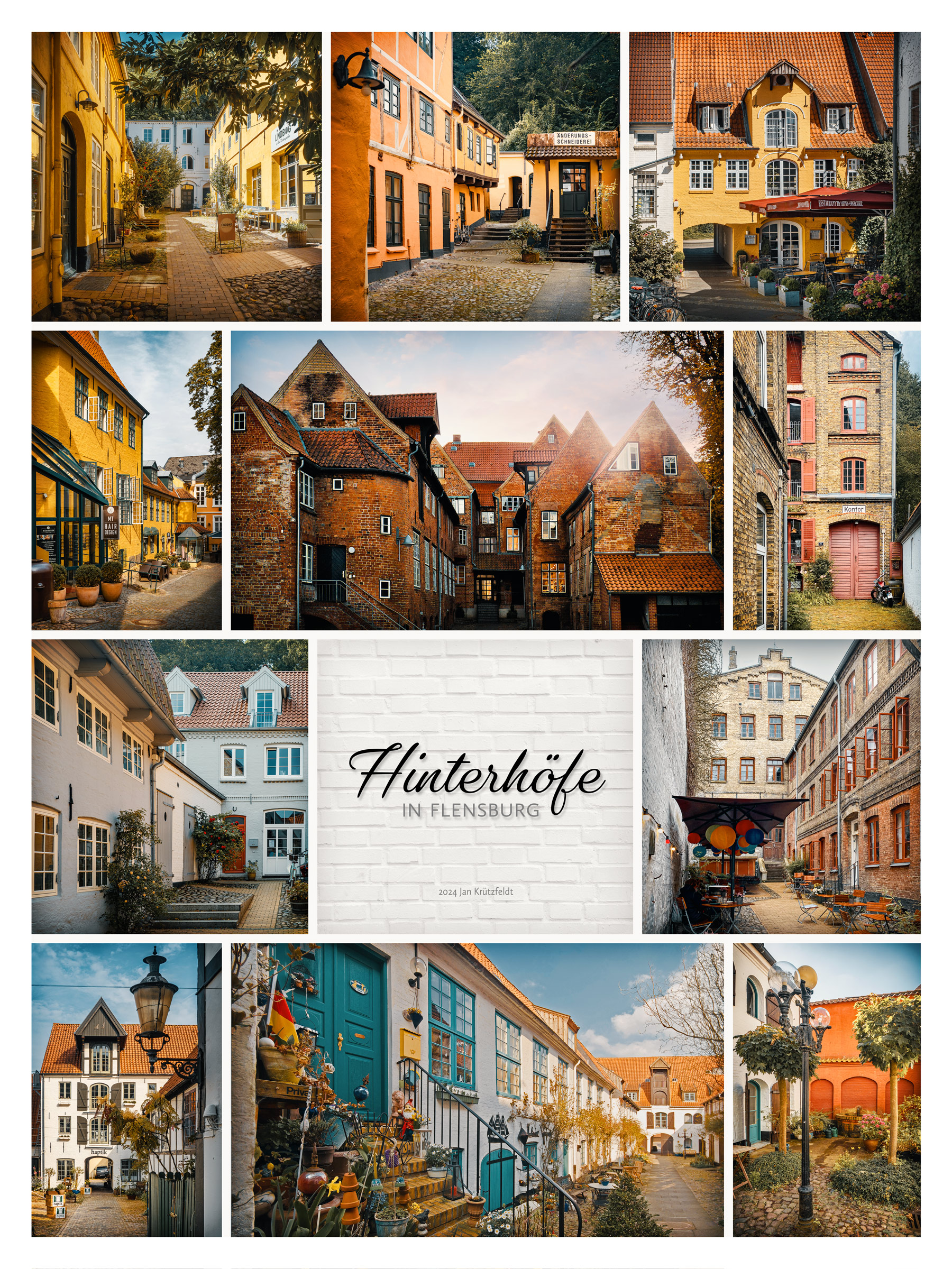 Hinterhöfe in Flensburg