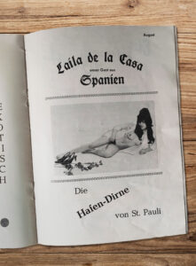 Rote Laterne Programmheft Innenseite