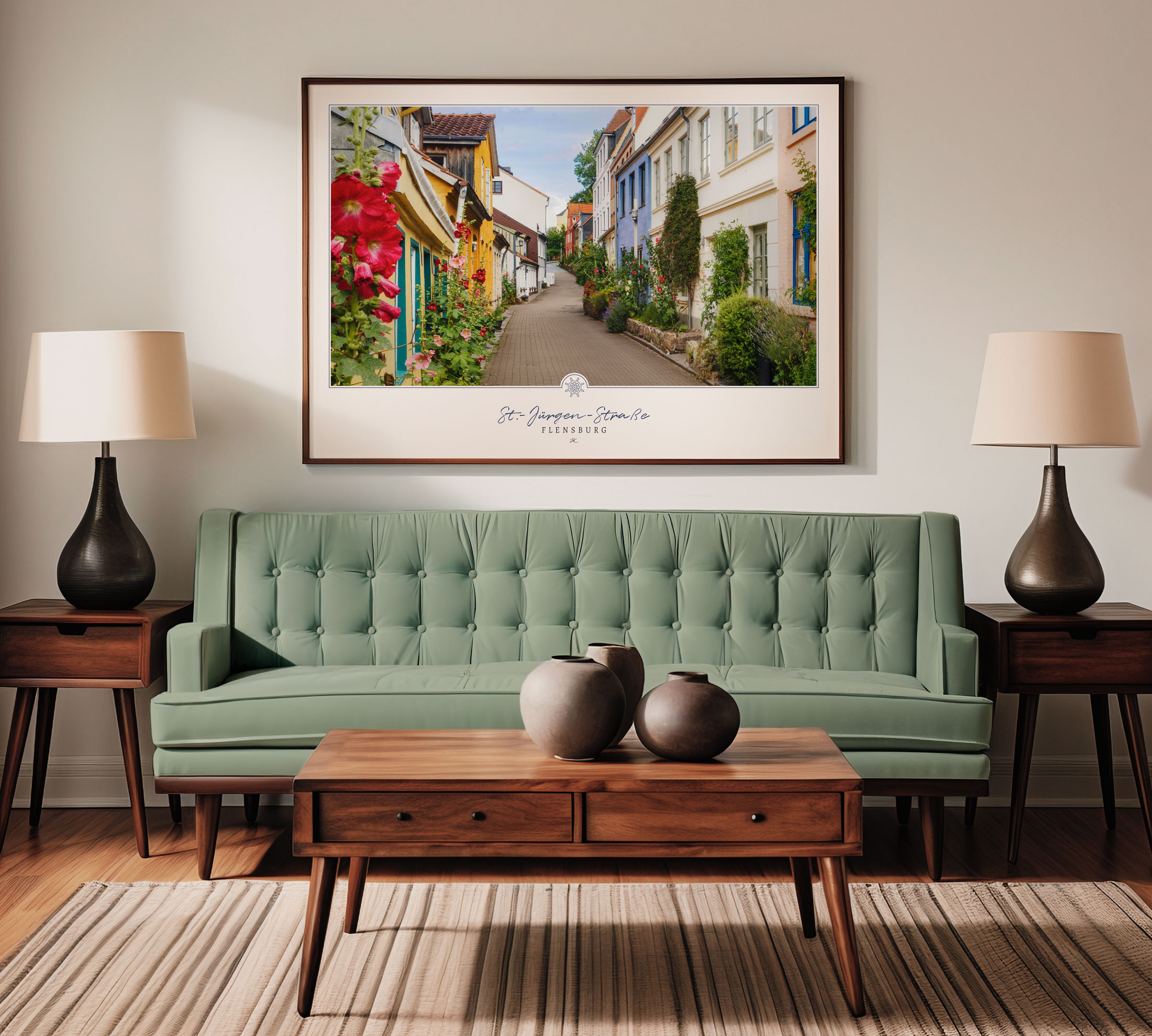 Sankt-Jürgen-Straße Wandbild